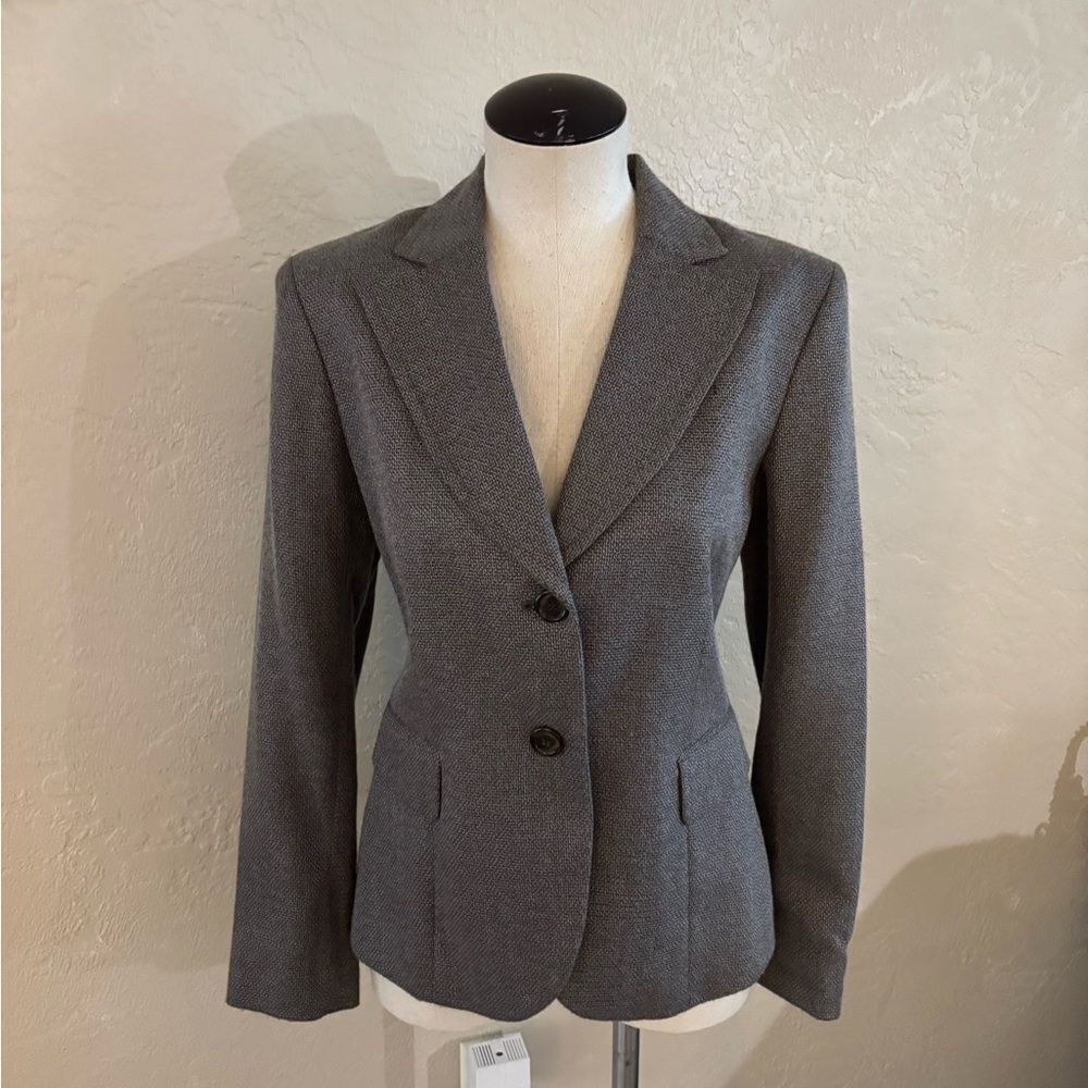 Women's Jones New York Gray Blazer Sz 6